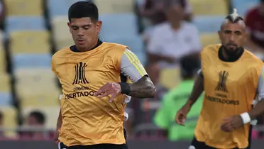 Esteban Pavez y Arturo Vidal. 