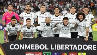 Formación de Colo Colo. 