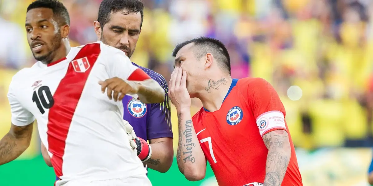 Gary Medel podría perder su lugar en la Roja. 