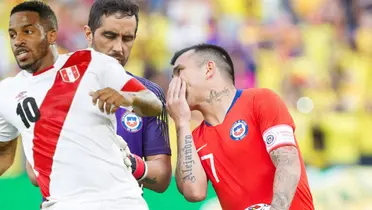 Gary Medel podría perder su lugar en la Roja. 