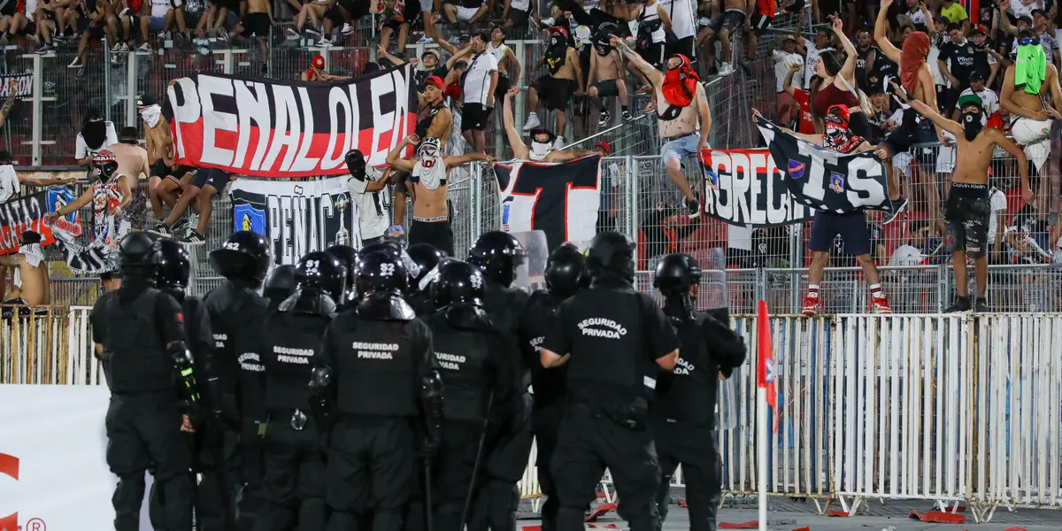 Incidentes Colo Colo vs Huachipato