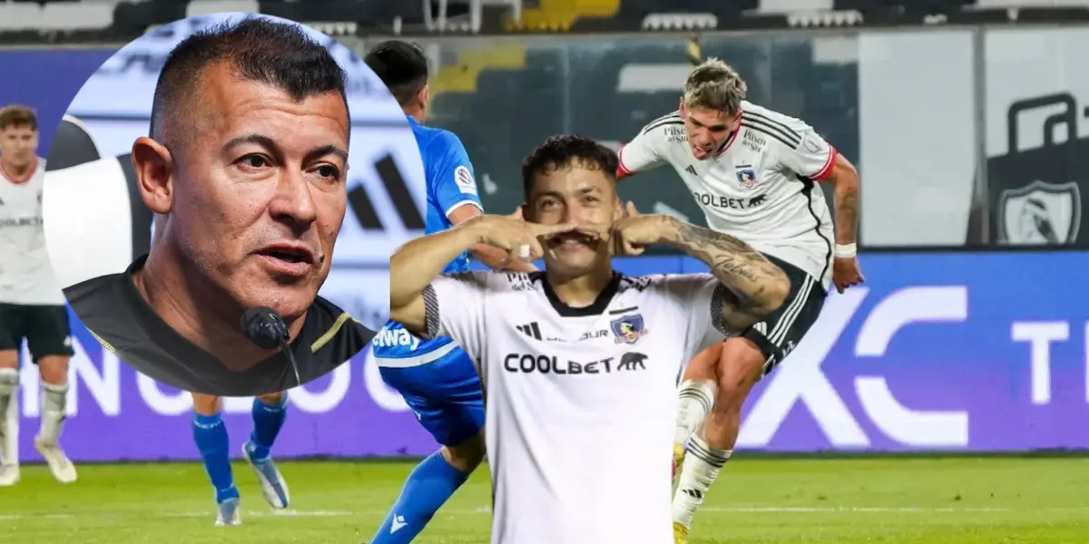 Jorge Almirón, Cristian Zavala y Carlos Palacios en Colo Colo