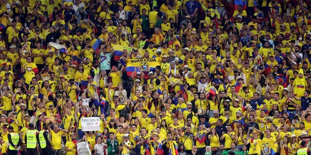 La federación de fútbol de Ecuador recibió dos sanciones por el comportamiento de los hinchas en el mundial