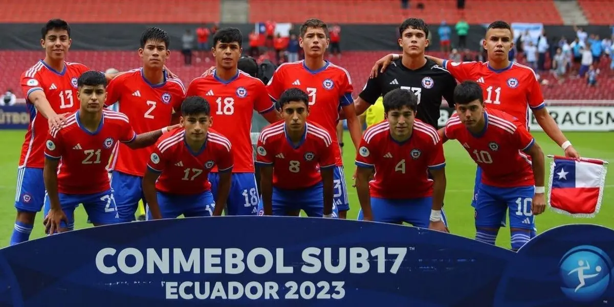 La selección chilena Sub-17 quedó eliminada en el Sudamericano.