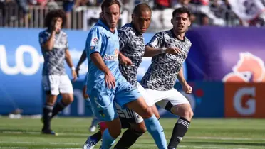 Leandro Benegas con la camiseta de Colo Colo.