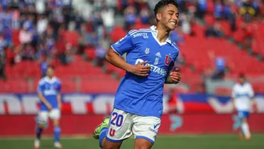 Lucas Assadi en Universidad de Chile. 