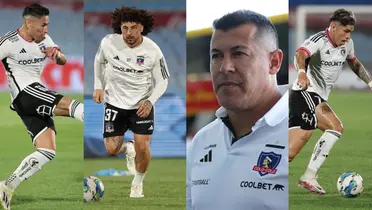 Óscar Opazo, Maximiliano Falcón, Jorge Almirón y Carlos Palacios. 