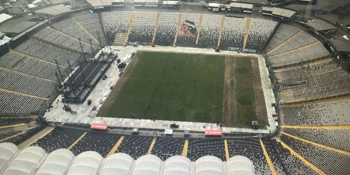 Ricardo Dabrowski criticó el constante arriendo del estadio para hacer conciertos. 