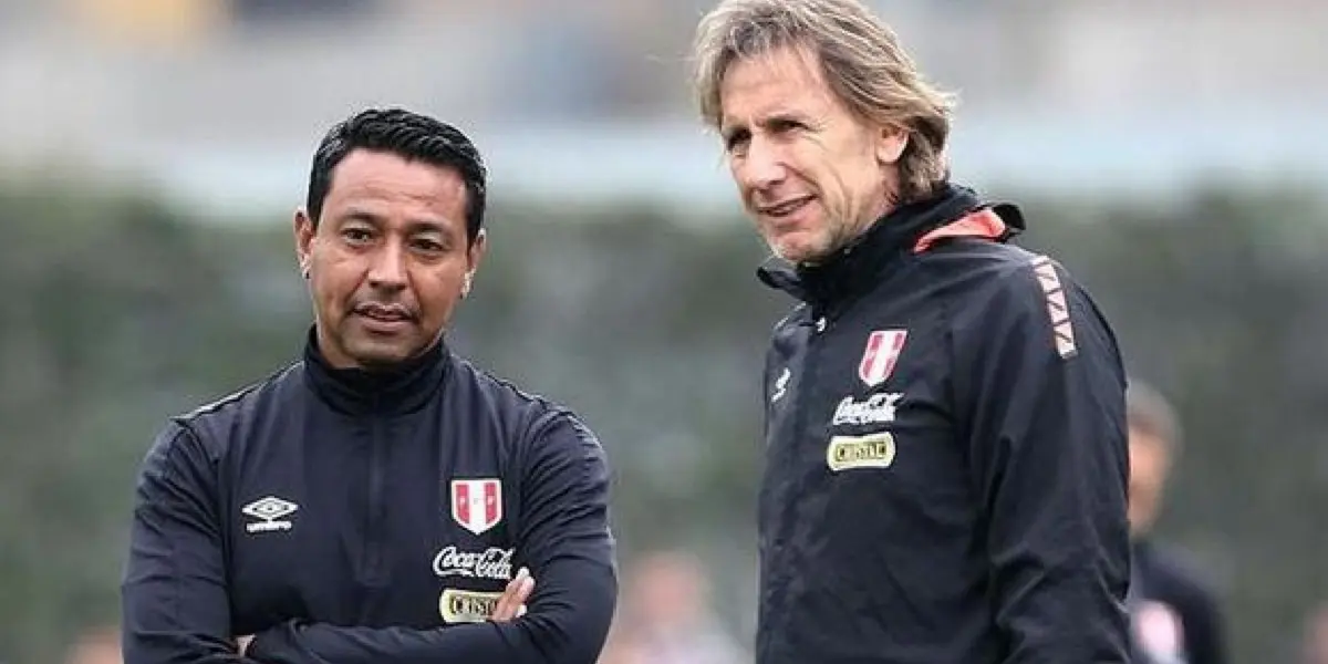 Ricardo Gareca recibió apoyo desde Perú.